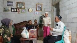 PRNU Sumbarang dan Banom NU Ulurkan Kepedulian bagi Pengungsi Padasari di Desa Sumbarang