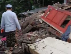 Retakan Tanah Kian Parah, Bangunan Pondok Al Adalah Padasari Nyaris Tak Tersisa