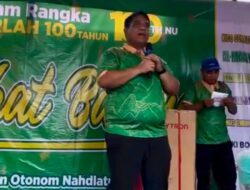 Wabup Tegal Lepas Jalan Sehat Harlah 1 Abad NU PRNU Banjaran, Tekankan Kerukunan dan Kebersamaan