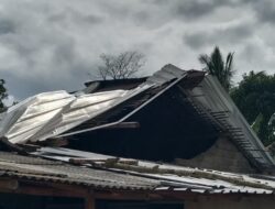 Angin Putting Beliung Terjang Danasari Bojong, Lima Rumah Warga Rusak