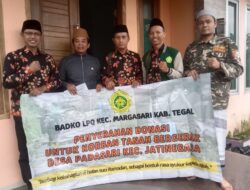 BADKO LPQ Margasari Salurkan Donasi Rp10,1 Juta untuk Guru TPQ Terdampak Tanah Bergerak di Padasari