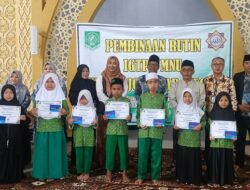 Halal Bihalal IGTPQMNU Bojong dan Penyerahan Beasiswa, Perkuat Khidmah Guru TPQ untuk Generasi Qur’ani