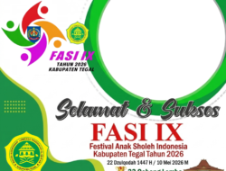 Semarakkan FASI IX Kabupaten Tegal, Panitia Ajak Masyarakat Ramaikan Twibbon dan Syiar Digital Al-Qur’an