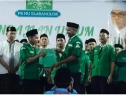 Bersamaan Santunan Anak Yatim, PC GP Ansor Tegal Lantik Pengurus PR GP Ansor Slaranglor