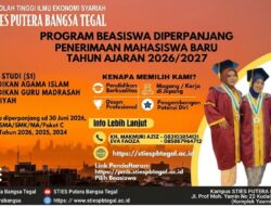 Beasiswa STIES Putera Bangsa Tegal Diperpanjang, Peluang Emas Generasi Muda Nahdliyin Raih Pendidikan Tinggi