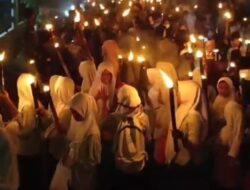 Ribuan Obor Terangi Blubuk, PRNU Gelorakan Semangat Hijrah Sambut Tahun Baru Islam 1448 H