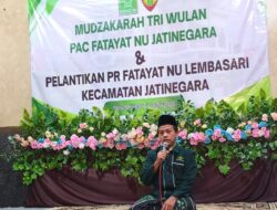Pelantikan PR Fatayat NU Lembasari, Kader Diajak Menjaga Marwah Organisasi dan Dukung Klinik Pratama NU
