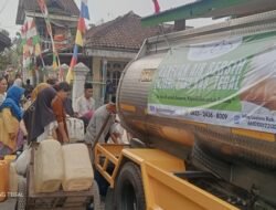 LAZISNU Tegal Salurkan Air Bersih ke Wilayah Jatinegara, Warga Sitail Minta Bantuan Lanjutan