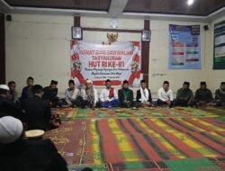 Tasyakuran HUT ke-81 RI di Sitail, Ustadz H. Imron Ungkap Makna Angka 17 dalam Kemerdekaan