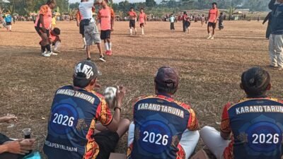 Semarak HUT RI ke-81, PR GP Ansor Penyalahan Tantang Bakul Wedus di Karangtaruna Cup